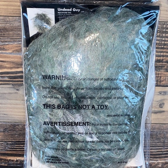 Spirit Undead Guy Wig - Gray - Picture 2 of 2